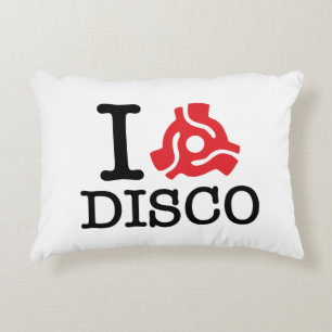 I 45 Adapter Disco Decorative Cushion