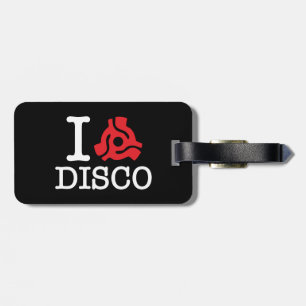 I 45 Adapter Disco Luggage Tag