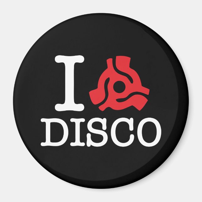 I 45 Adapter Disco Magnet (Front)