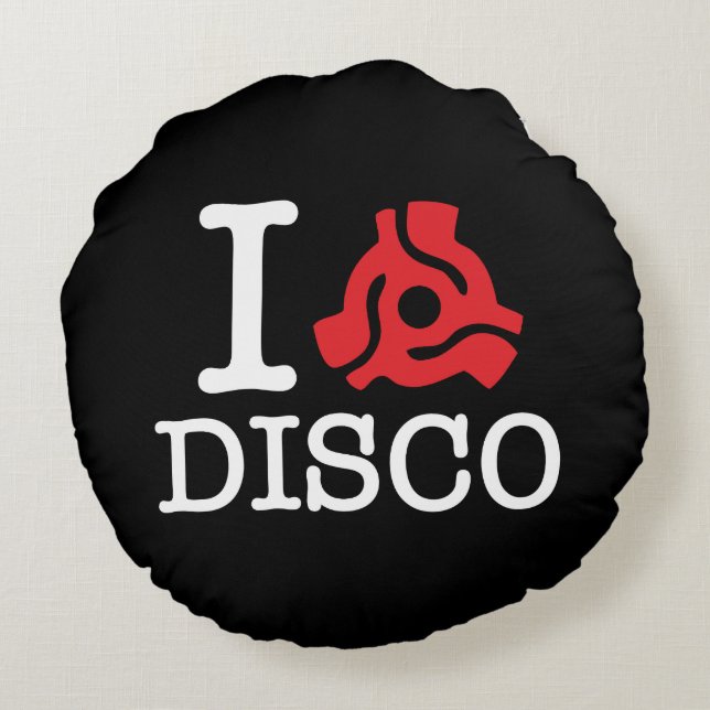 I 45 Adapter Disco Round Cushion (Back)