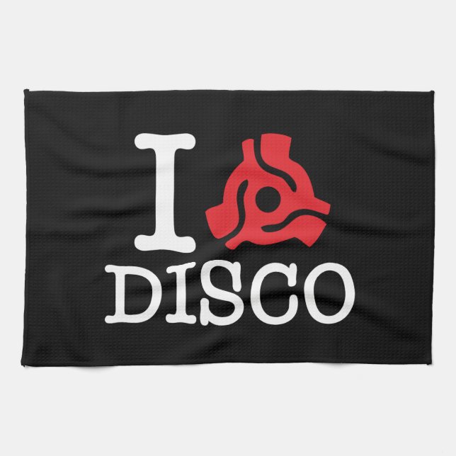 I 45 Adapter Disco Tea Towel (Horizontal)