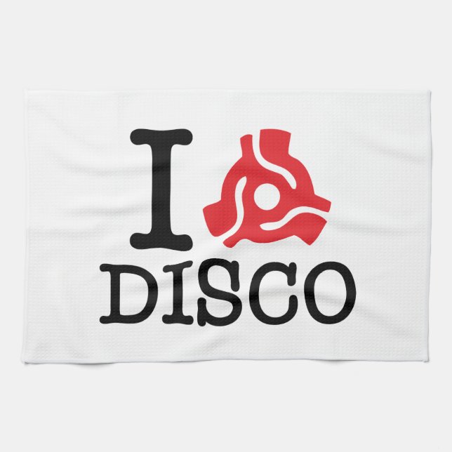 I 45 Adapter Disco Tea Towel (Horizontal)