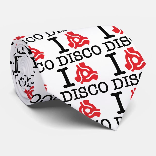 I 45 Adapter Disco Tie (Rolled)