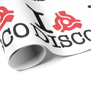 I 45 Adapter Disco Wrapping Paper