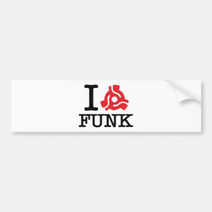 I 45 Adapter Funk Bumper Sticker