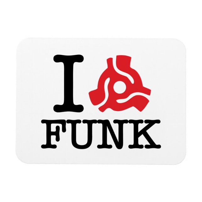 I 45 Adapter Funk Magnet (Horizontal)