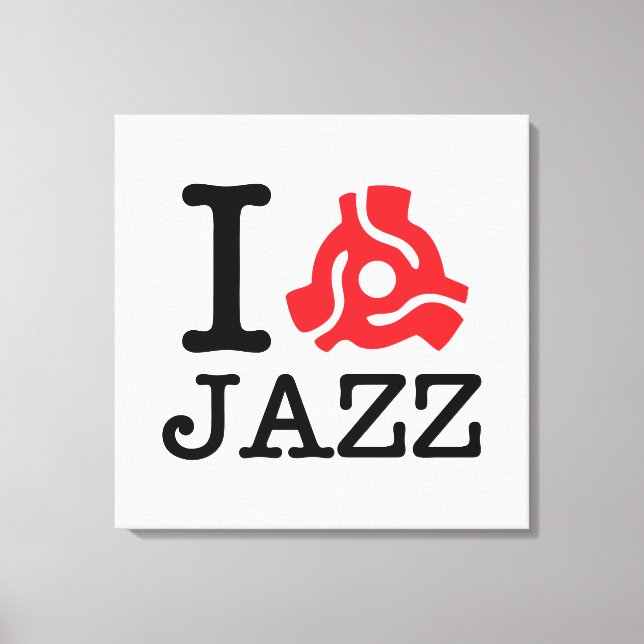 I 45 Adapter Jazz Canvas Print (Front)