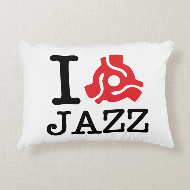 I 45 Adapter Jazz Decorative Cushion (Front)
