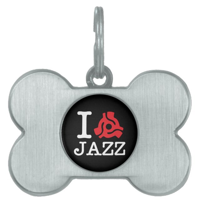 I 45 Adapter Jazz Pet ID Tag (Front)