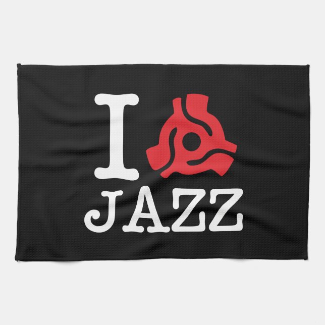 I 45 Adapter Jazz Tea Towel (Horizontal)