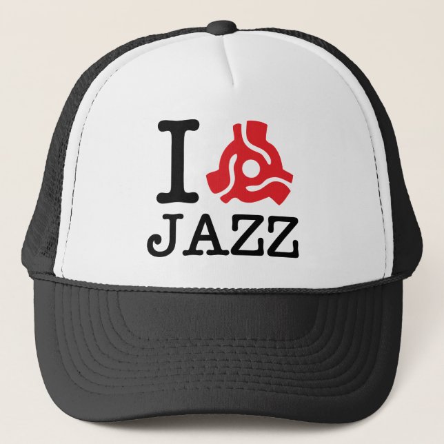 I 45 Adapter Jazz Trucker Hat (Front)