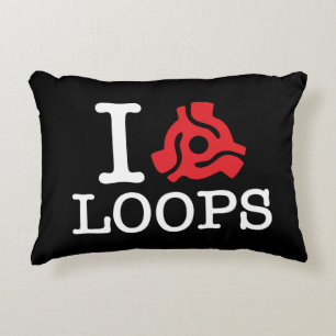 I 45 Adapter Loops Decorative Cushion