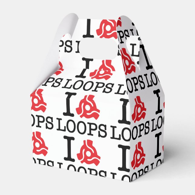 I 45 Adapter Loops Favour Box (Front Side)