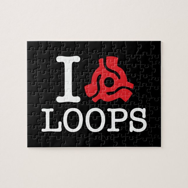 I 45 Adapter Loops Jigsaw Puzzle (Horizontal)