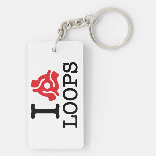 I 45 Adapter Loops Key Ring (Back)