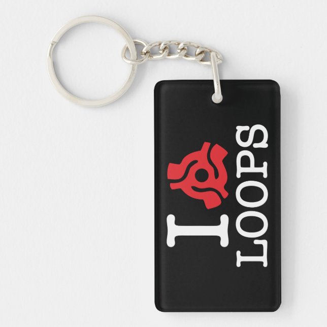 I 45 Adapter Loops Key Ring (Front)