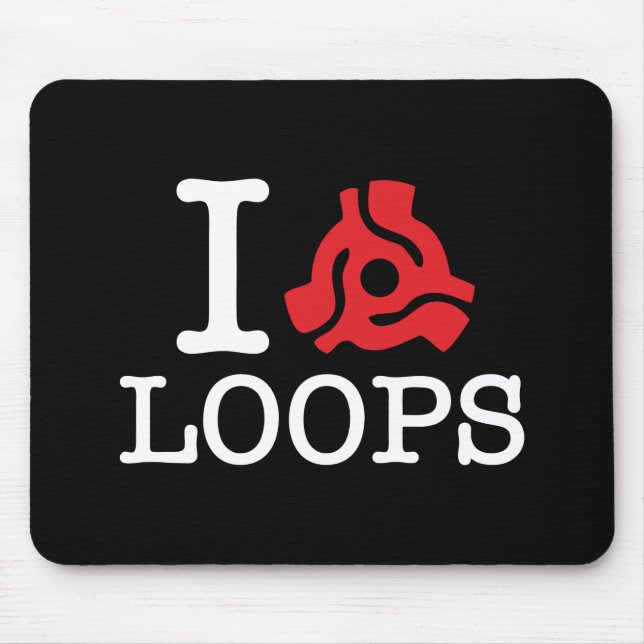 I 45 Adapter Loops Mouse Mat (Front)