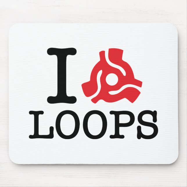 I 45 Adapter Loops Mouse Mat (Front)