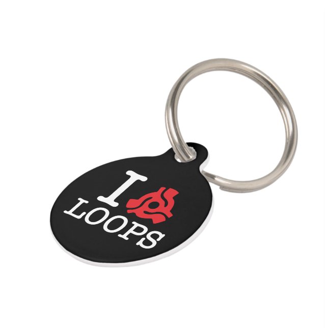 I 45 Adapter Loops Pet Tag (Side)
