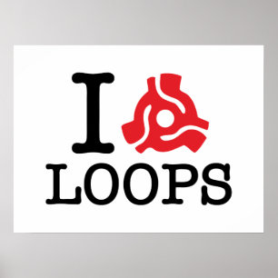 I 45 Adapter Loops Poster