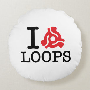 I 45 Adapter Loops Round Cushion