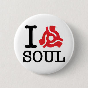 I 45 Adapter Soul 6 Cm Round Badge
