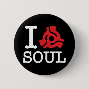 I 45 Adapter Soul 6 Cm Round Badge