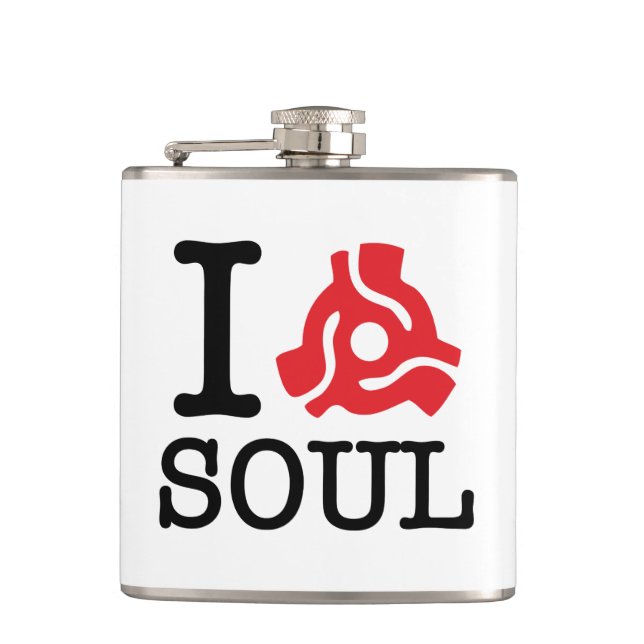 I 45 Adapter Soul Hip Flask (Front)