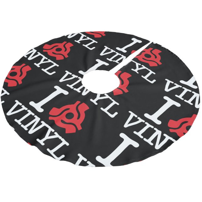 I 45 Adapter Vinyl Brushed Polyester Tree Skirt (Angled)