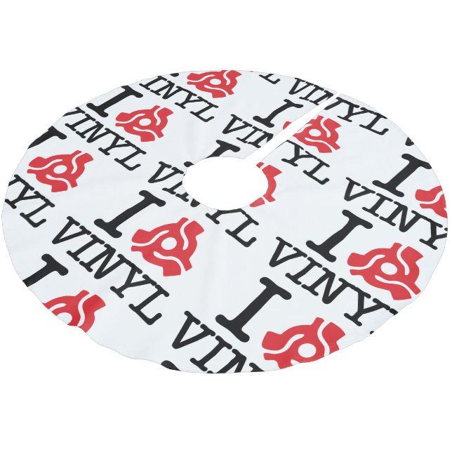 I 45 Adapter Vinyl Brushed Polyester Tree Skirt (Angled)