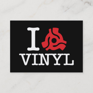 I 45 Adapter Vinyl Business Card