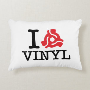 I 45 Adapter Vinyl Decorative Cushion