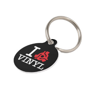 I 45 Adapter Vinyl Pet Tag