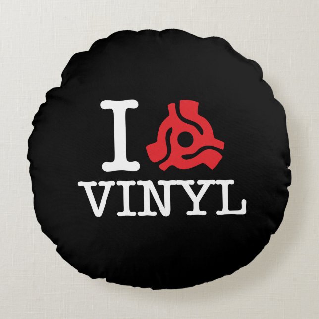 I 45 Adapter Vinyl Round Cushion (Front)