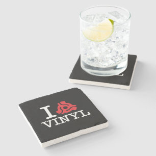I 45 Adapter Vinyl Stone Coaster