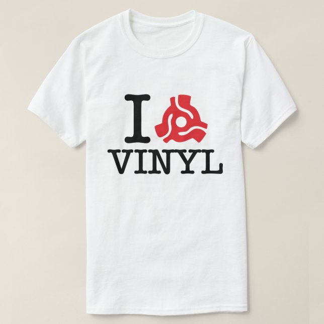 I 45 Adapter Vinyl T-Shirt (Design Front)