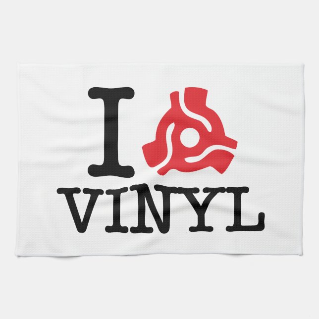 I 45 Adapter Vinyl Tea Towel (Horizontal)