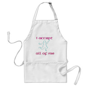 I accept all of me 1 standard apron