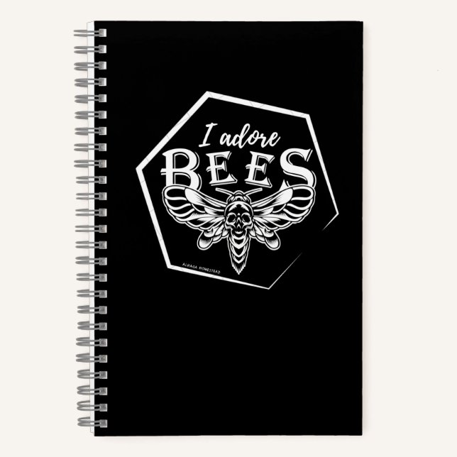 I adore bees notebook (Front)