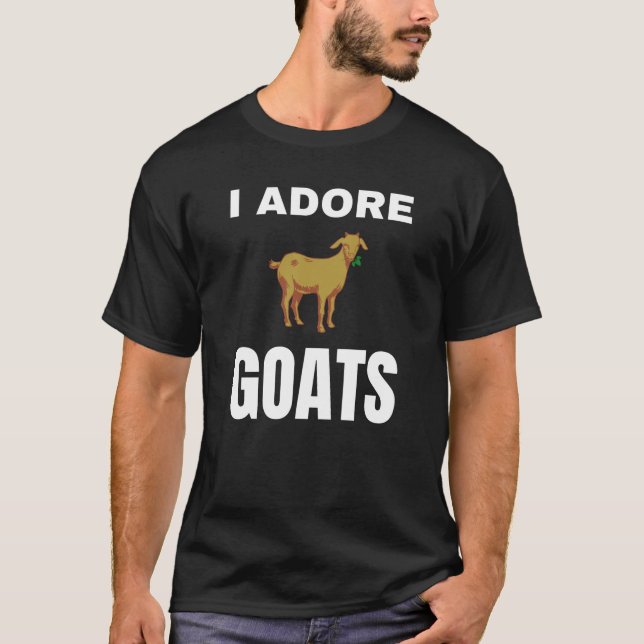 I adore Goats T-Shirt (Front)