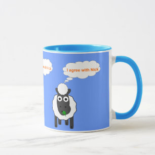 I Agree With Nick ~ Political U.K General Election Mug