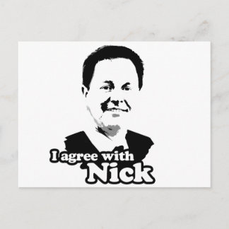 I agree with Nick Postcard