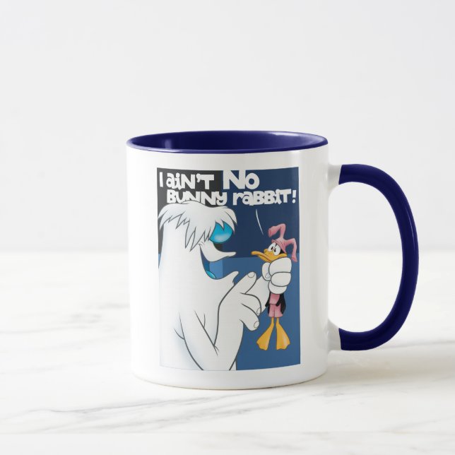 "I Ain't No Bunny Rabbit" Hugo & DAFFY DUCK™ Mug (Right)