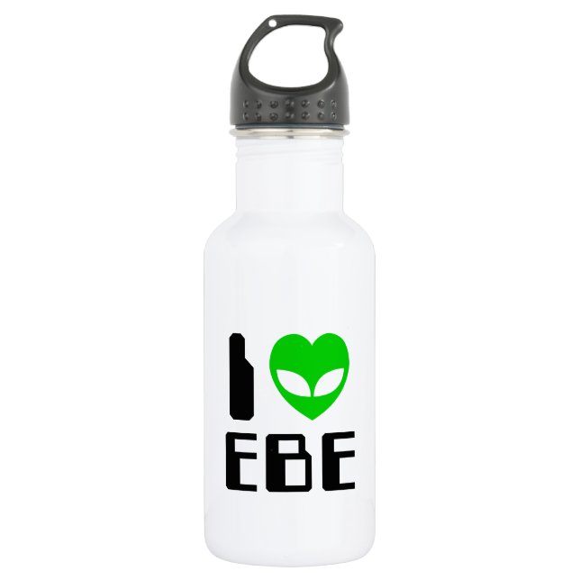 I Alien Heart EBE 532 Ml Water Bottle (Front)