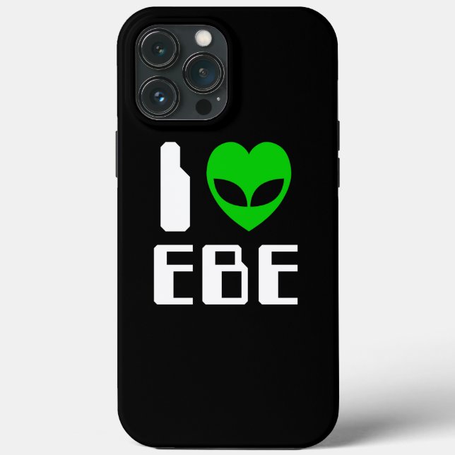 I Alien Heart EBE Case-Mate iPhone Case (Back)