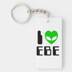 I Alien Heart EBE Key Ring