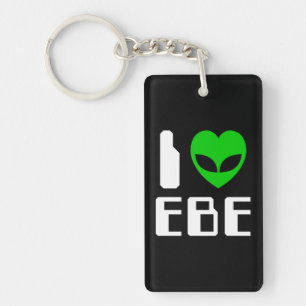 I Alien Heart EBE Key Ring