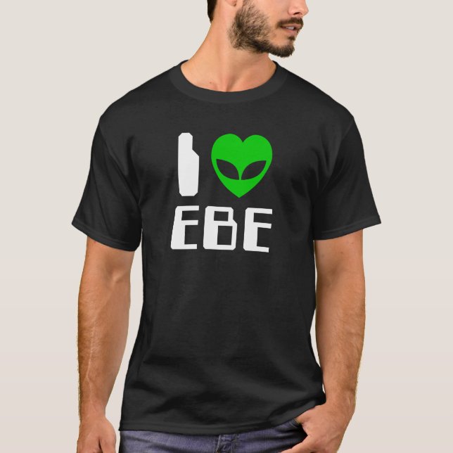 I Alien Heart EBE T-Shirt (Front)