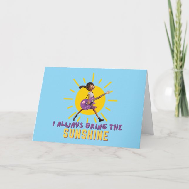 I Always Bring the Sunshine Card (Front)