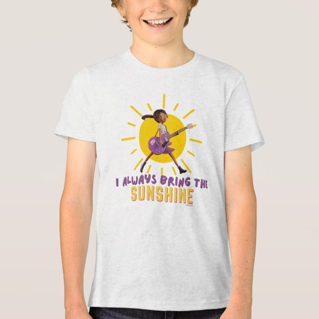 I Always Bring the Sunshine Tri-Blend Shirt (Front)